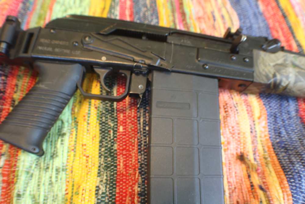 Saiga 308 Win Converted AK Rifle Folding Stock 4 Mags Excellent Russian-img-5