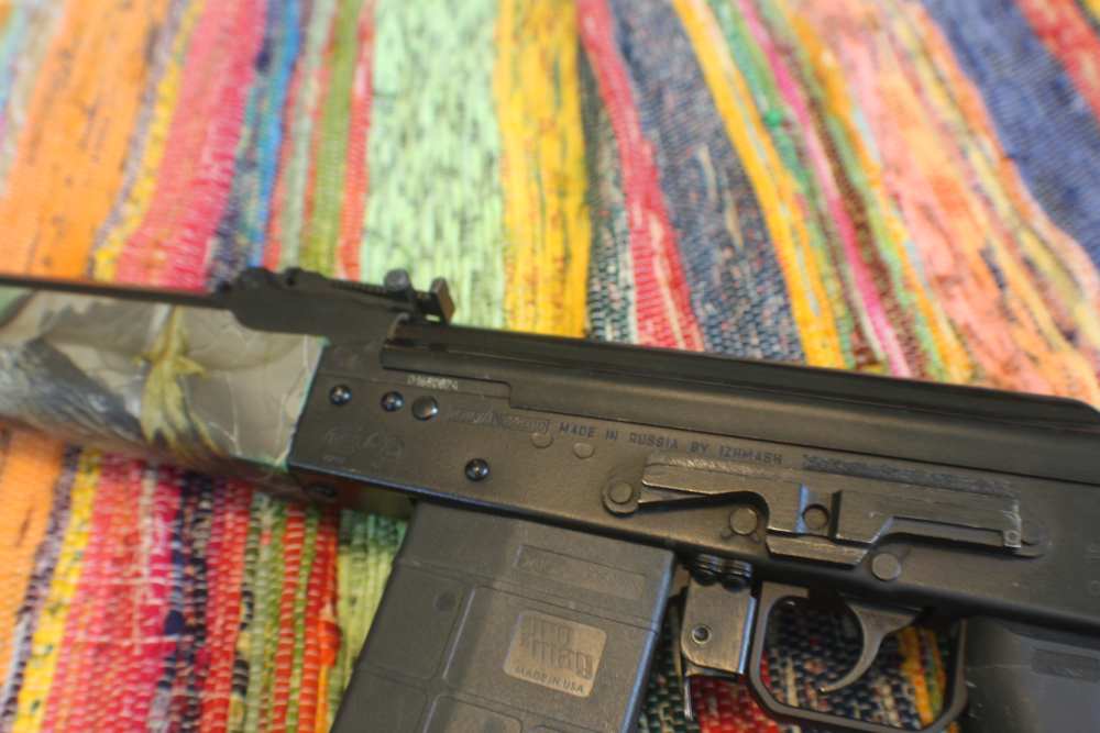 Saiga 308 Win Converted AK Rifle Folding Stock 4 Mags Excellent Russian-img-17