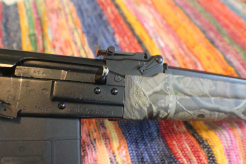 Saiga 308 Win Converted AK Rifle Folding Stock 4 Mags Excellent Russian-img-6