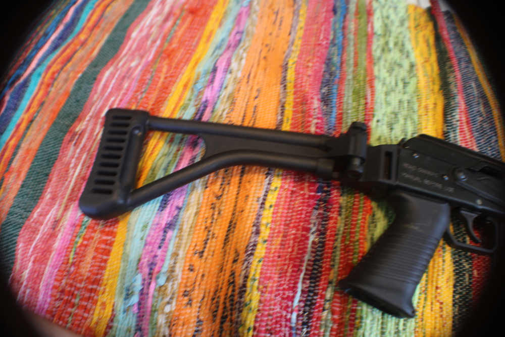 Saiga 308 Win Converted AK Rifle Folding Stock 4 Mags Excellent Russian-img-1