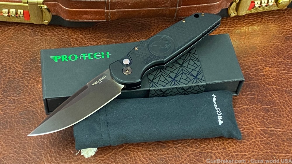 Nighthawk Custom NHC ProTech TR3 Antique PVD Coating, Magnacut Steel-knife-img-3