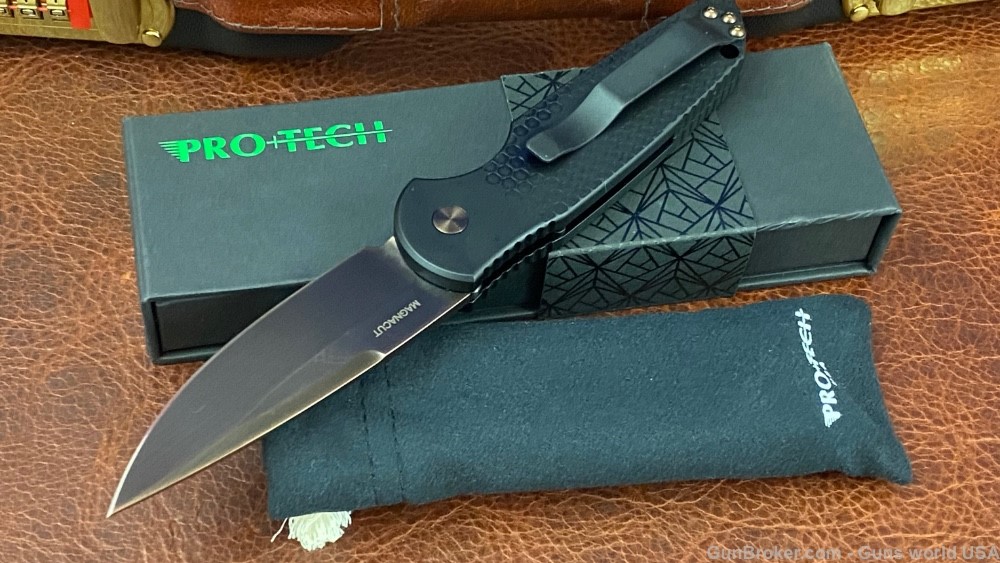 Nighthawk Custom NHC ProTech TR3 Antique PVD Coating, Magnacut Steel-knife-img-6