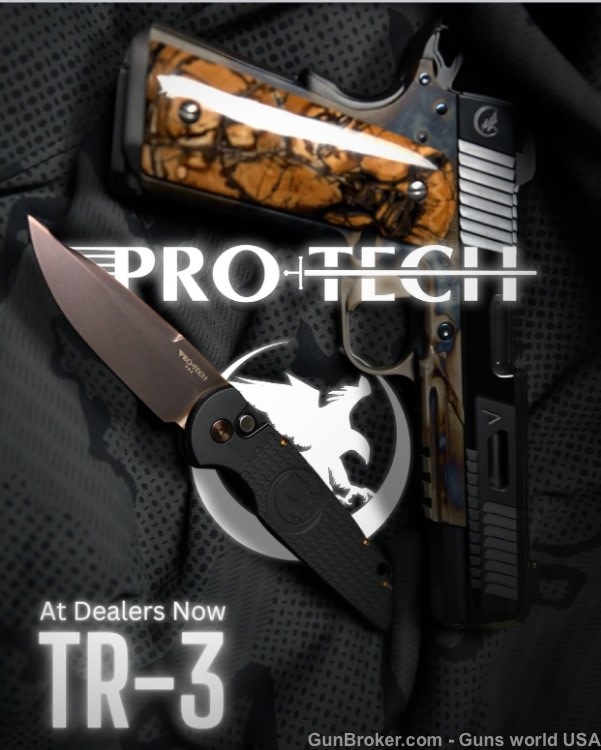 Nighthawk Custom NHC ProTech TR3 Antique PVD Coating, Magnacut Steel-knife-img-0