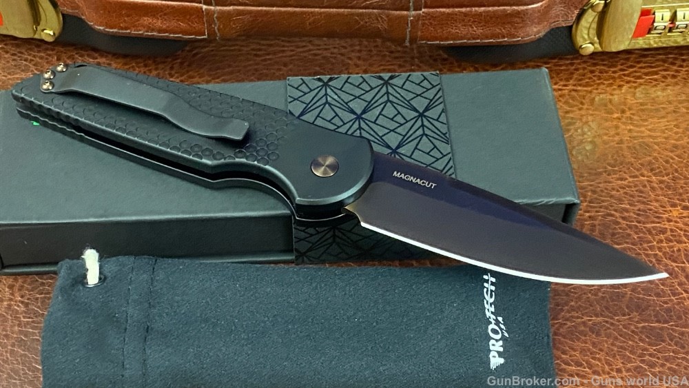 Nighthawk Custom NHC ProTech TR3 Antique PVD Coating, Magnacut Steel-knife-img-8