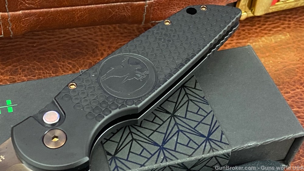 Nighthawk Custom NHC ProTech TR3 Antique PVD Coating, Magnacut Steel-knife-img-5