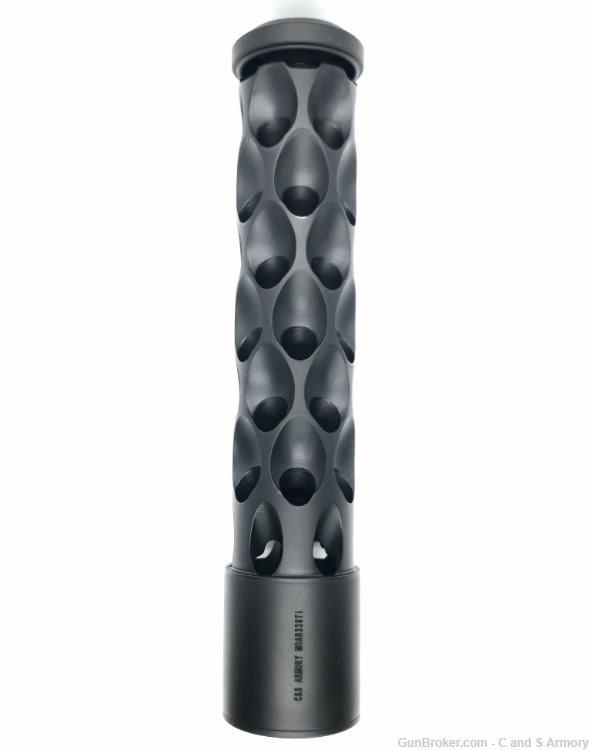 C&S Armory MOAB338Ti Suppressor Silencer 338 lapua 7.62 22lr 9mm hybrid-img-0