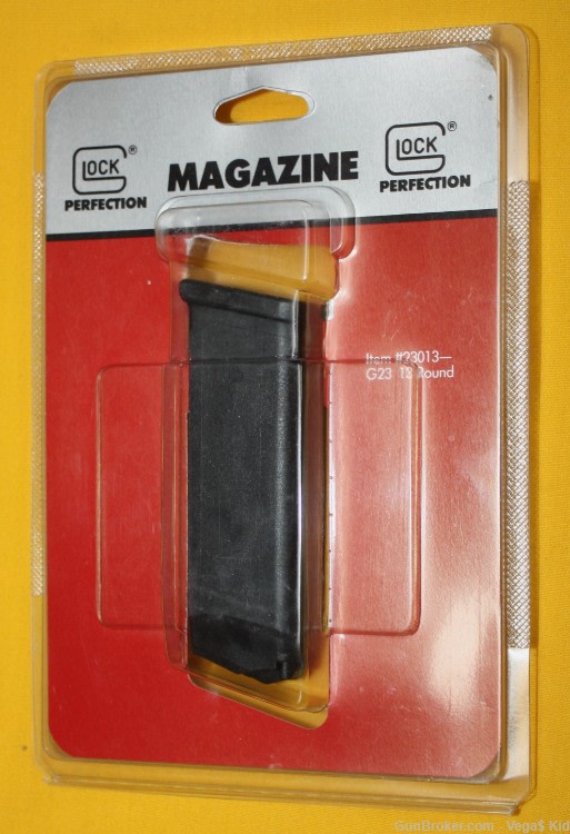 NOS Glock 23 40 S&W 13rd FML DF PREBAN mag PRE BAN 40S&W PRE94 square notch-img-0