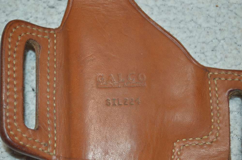 Galco Glock 17 18 19 22 23 24 25 26 27 etc LEATHER Thumb Break Holster RH-img-2