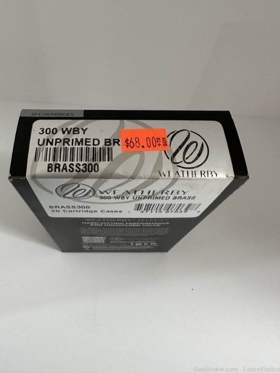 300 WBY Unprimed Brass-img-1