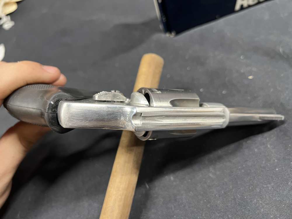 Smith and Wesson 632 Centennial 32 H&R mag 3” S&W stainless w box magnum -img-12