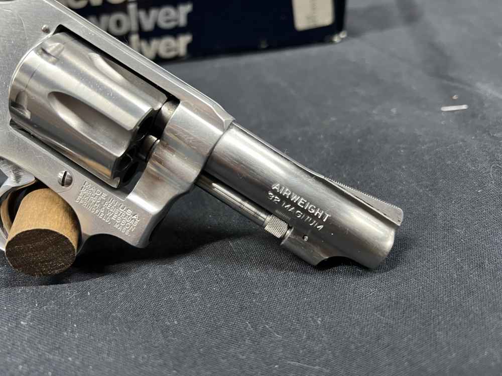 Smith and Wesson 632 Centennial 32 H&R mag 3” S&W stainless w box magnum -img-4