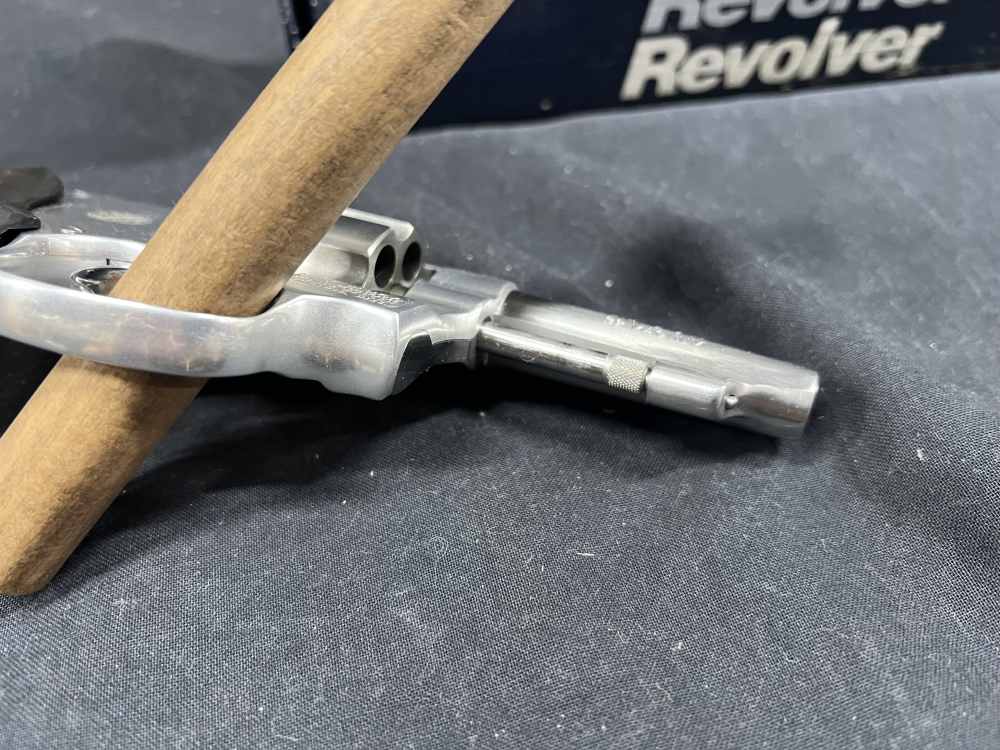 Smith and Wesson 632 Centennial 32 H&R mag 3” S&W stainless w box magnum -img-8