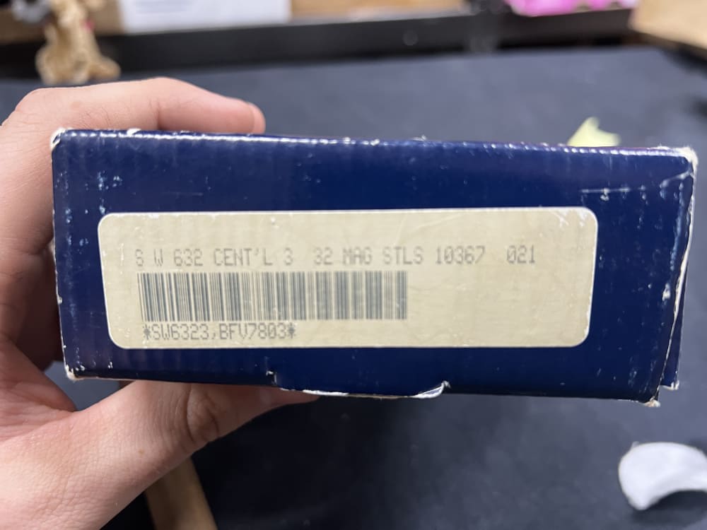 Smith and Wesson 632 Centennial 32 H&R mag 3” S&W stainless w box magnum -img-15