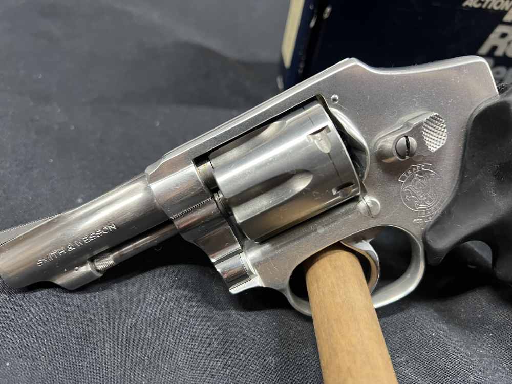 Smith and Wesson 632 Centennial 32 H&R mag 3” S&W stainless w box magnum -img-6