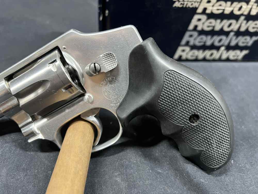 Smith and Wesson 632 Centennial 32 H&R mag 3” S&W stainless w box magnum -img-7