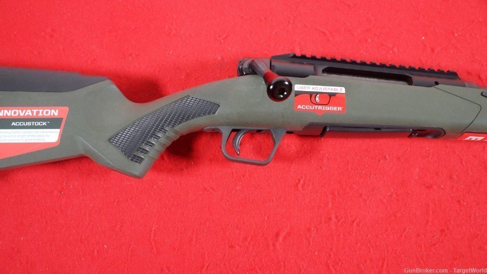 SAVAGE IMPULSE HOG HUNTER .308 WIN MATTE BLACK/GREEN (SV57653)-img-8
