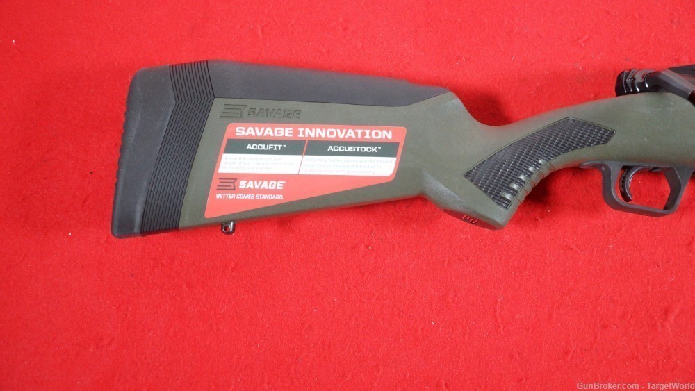 SAVAGE IMPULSE HOG HUNTER .308 WIN MATTE BLACK/GREEN (SV57653)-img-7