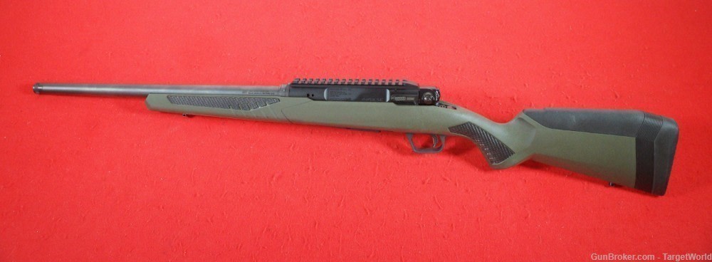 SAVAGE IMPULSE HOG HUNTER .308 WIN MATTE BLACK/GREEN (SV57653)-img-1