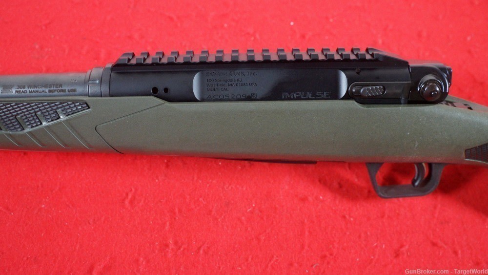 SAVAGE IMPULSE HOG HUNTER .308 WIN MATTE BLACK/GREEN (SV57653)-img-4