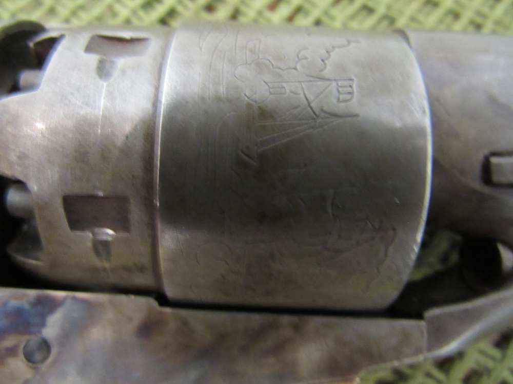 Belgian 1860 Colt Army Centaure Arms Faul Revolver 1960 C849 Colt SN-img-12