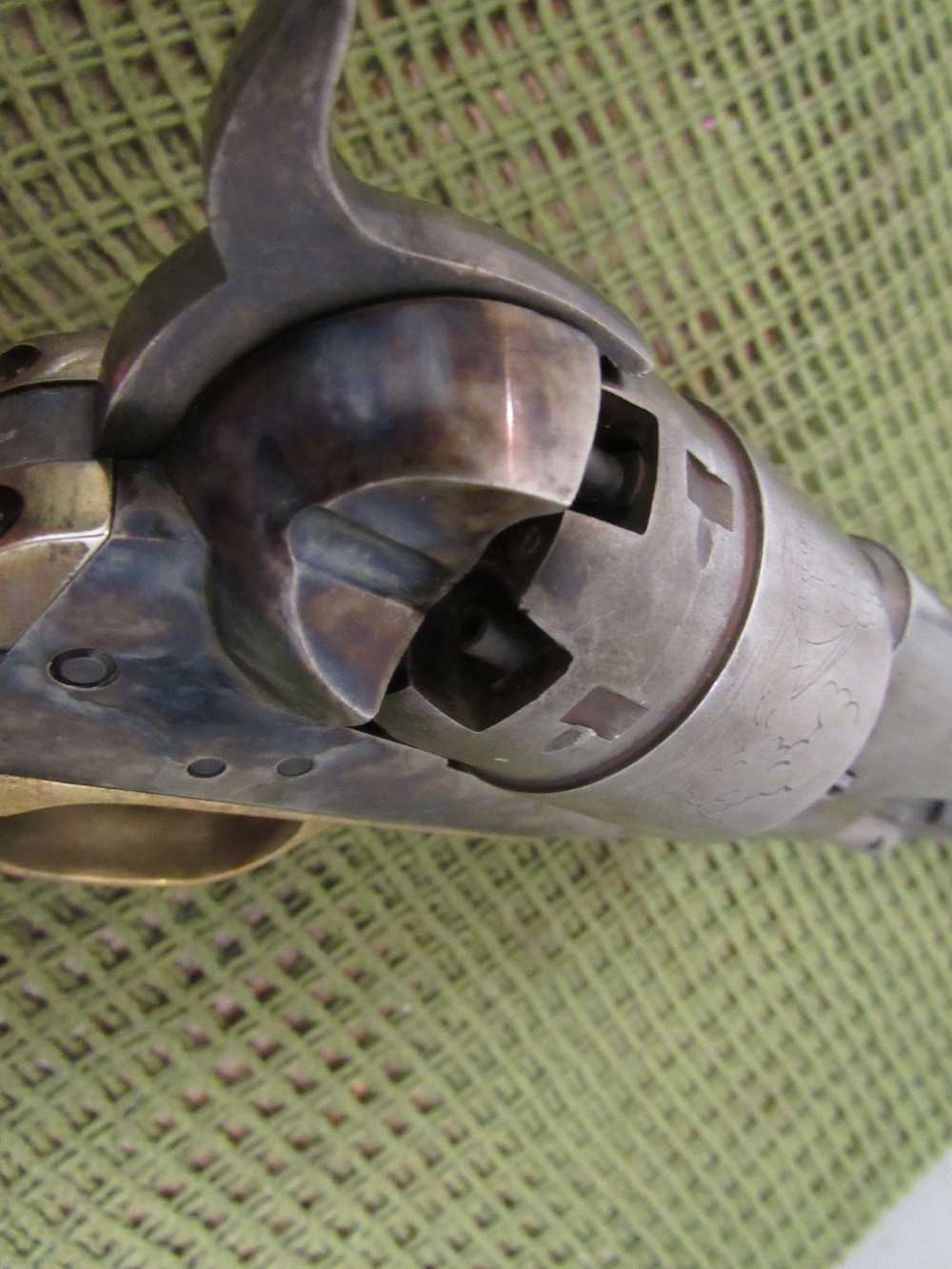 Belgian 1860 Colt Army Centaure Arms Faul Revolver 1960 C849 Colt SN-img-23