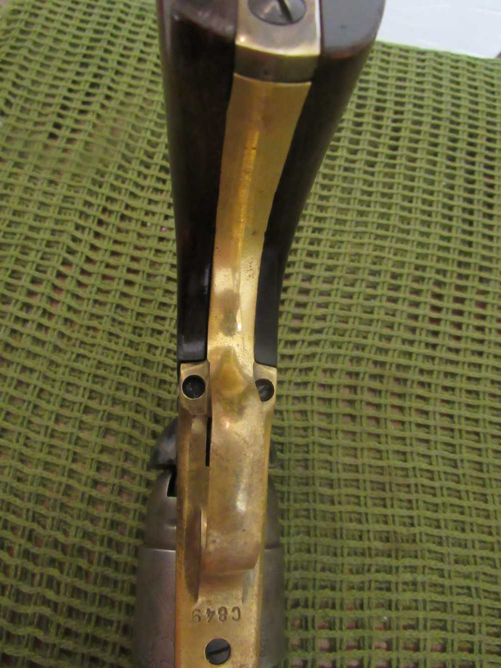 Belgian 1860 Colt Army Centaure Arms Faul Revolver 1960 C849 Colt SN-img-18