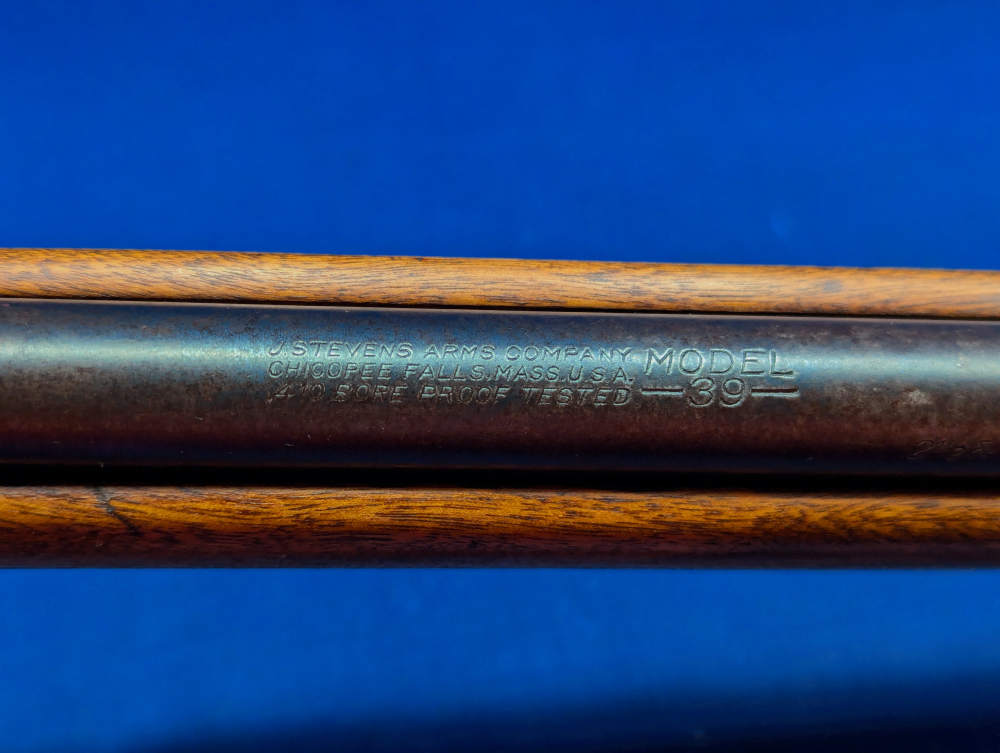 Rare J Stevens 39 .410 Bolt-Action Shotgun - Early Rear Bolt Safety 410ga-img-25
