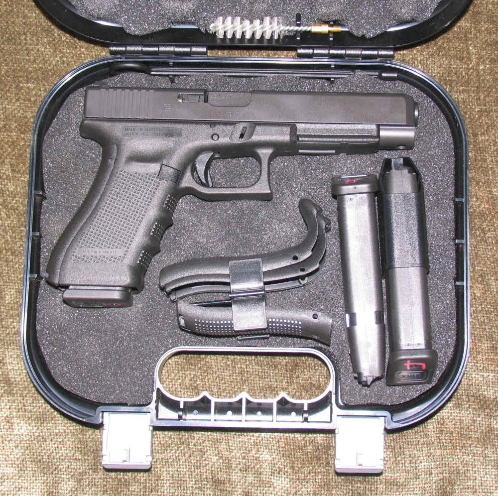 Glock 35 Gen 4 .40 S&W, Night Sights, 3x 15 round Magazines, Used-img-0
