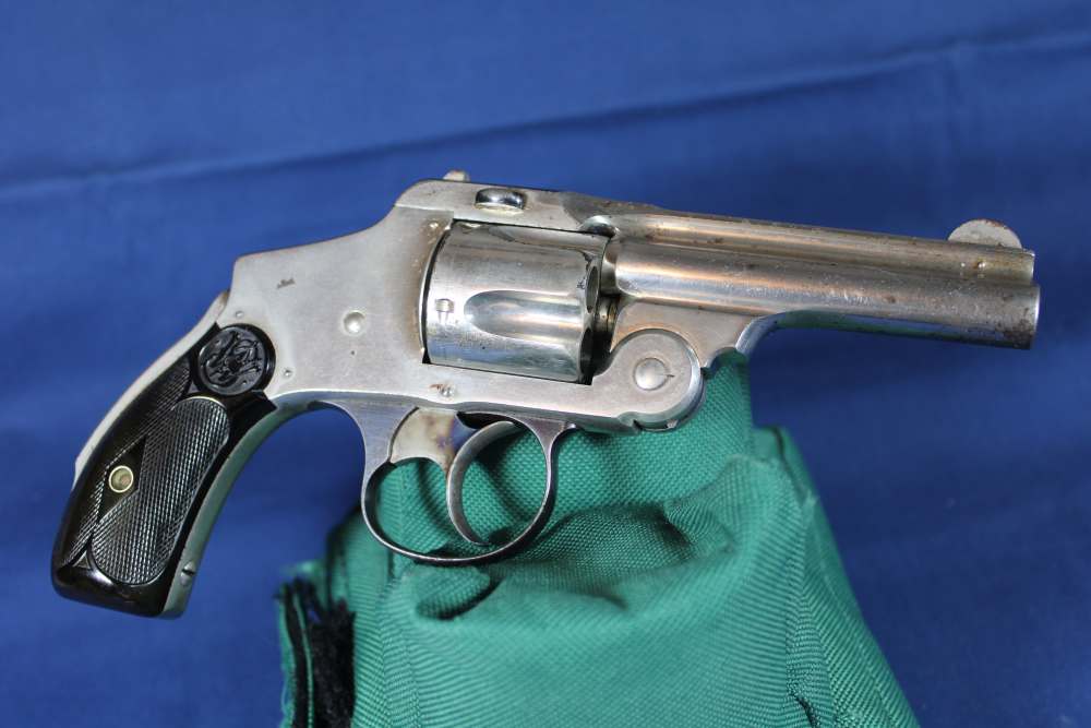 Smith & Wesson S&W .38 Safety 1st Model made 1887 1st Year SN 651 antique-img-5
