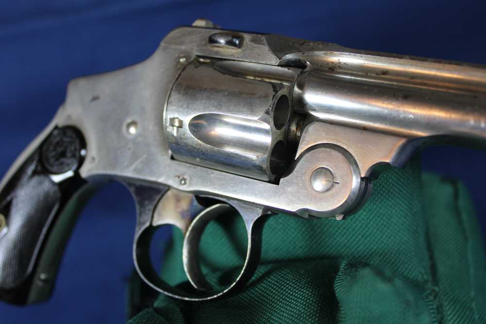 Smith & Wesson S&W .38 Safety 1st Model made 1887 1st Year SN 651 antique-img-8