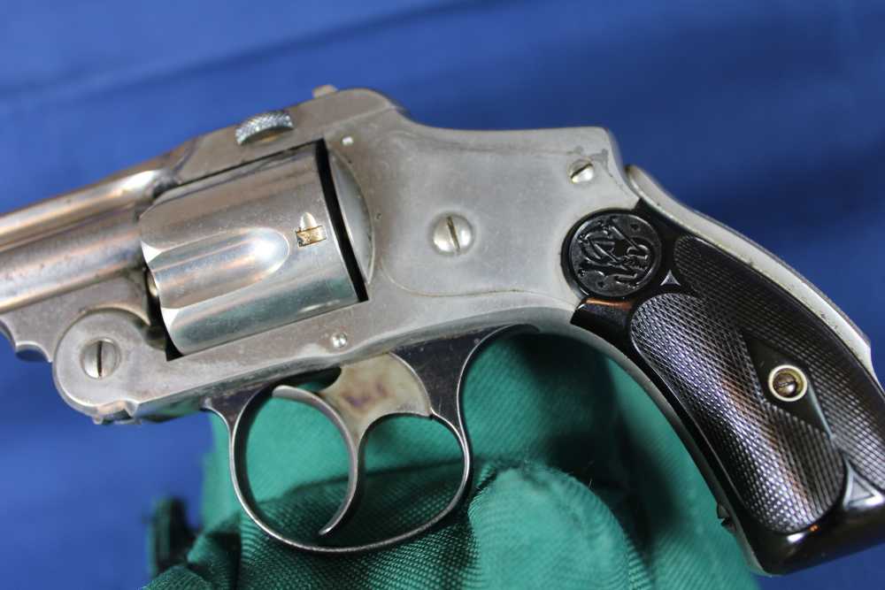 Smith & Wesson S&W .38 Safety 1st Model made 1887 1st Year SN 651 antique-img-2