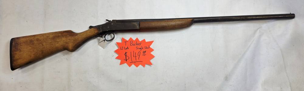 T. Barker 12 ga single shot-img-0