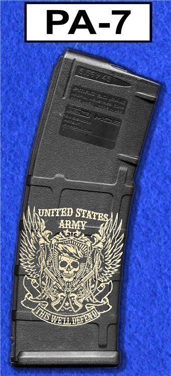 LASER ENGRAVED PMAG 30 GEN M2 - SPECIAL FORCES - NO CC FEE - SHIPPING TO CA-img-0