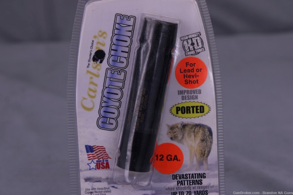 Carlson's Remington 12Ga Ported Coyote Choke Tube-img-1