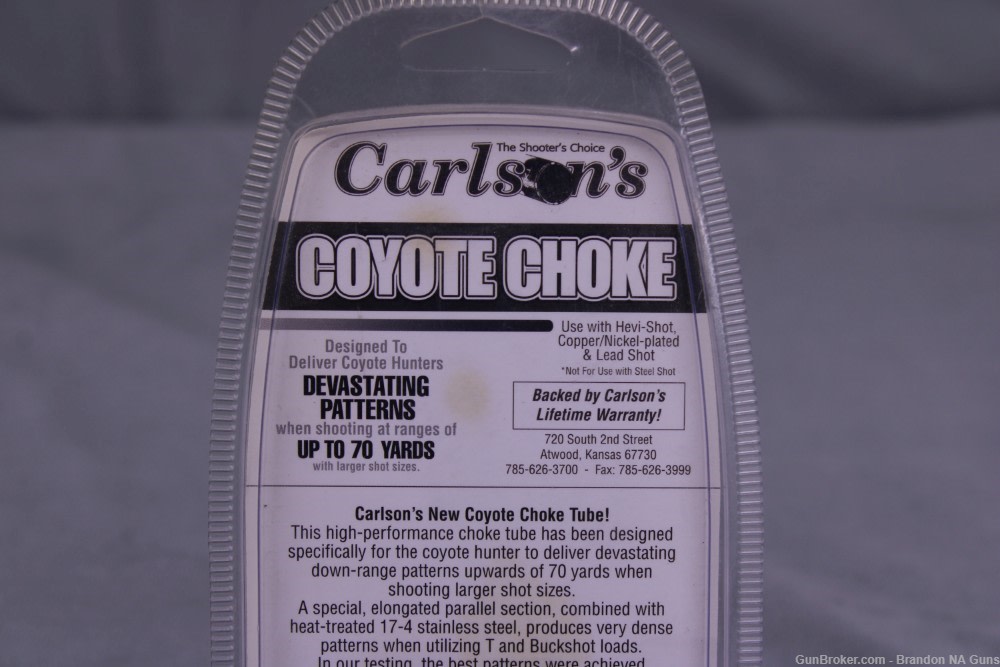 Carlson's Remington 12Ga Ported Coyote Choke Tube-img-4