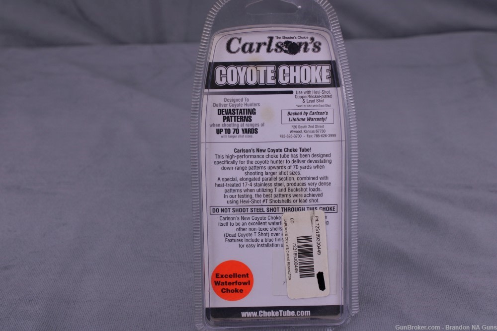 Carlson's Remington 12Ga Ported Coyote Choke Tube-img-3