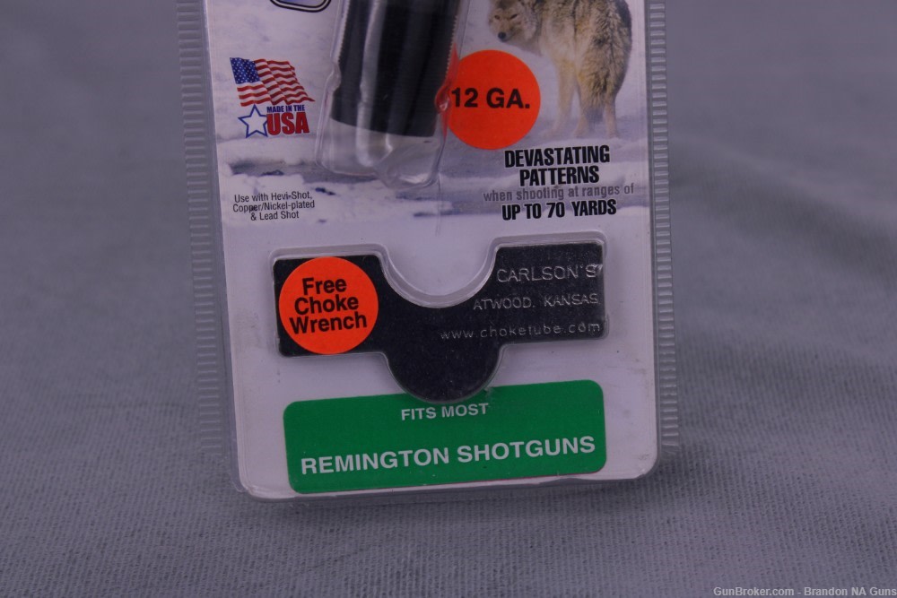 Carlson's Remington 12Ga Ported Coyote Choke Tube-img-2