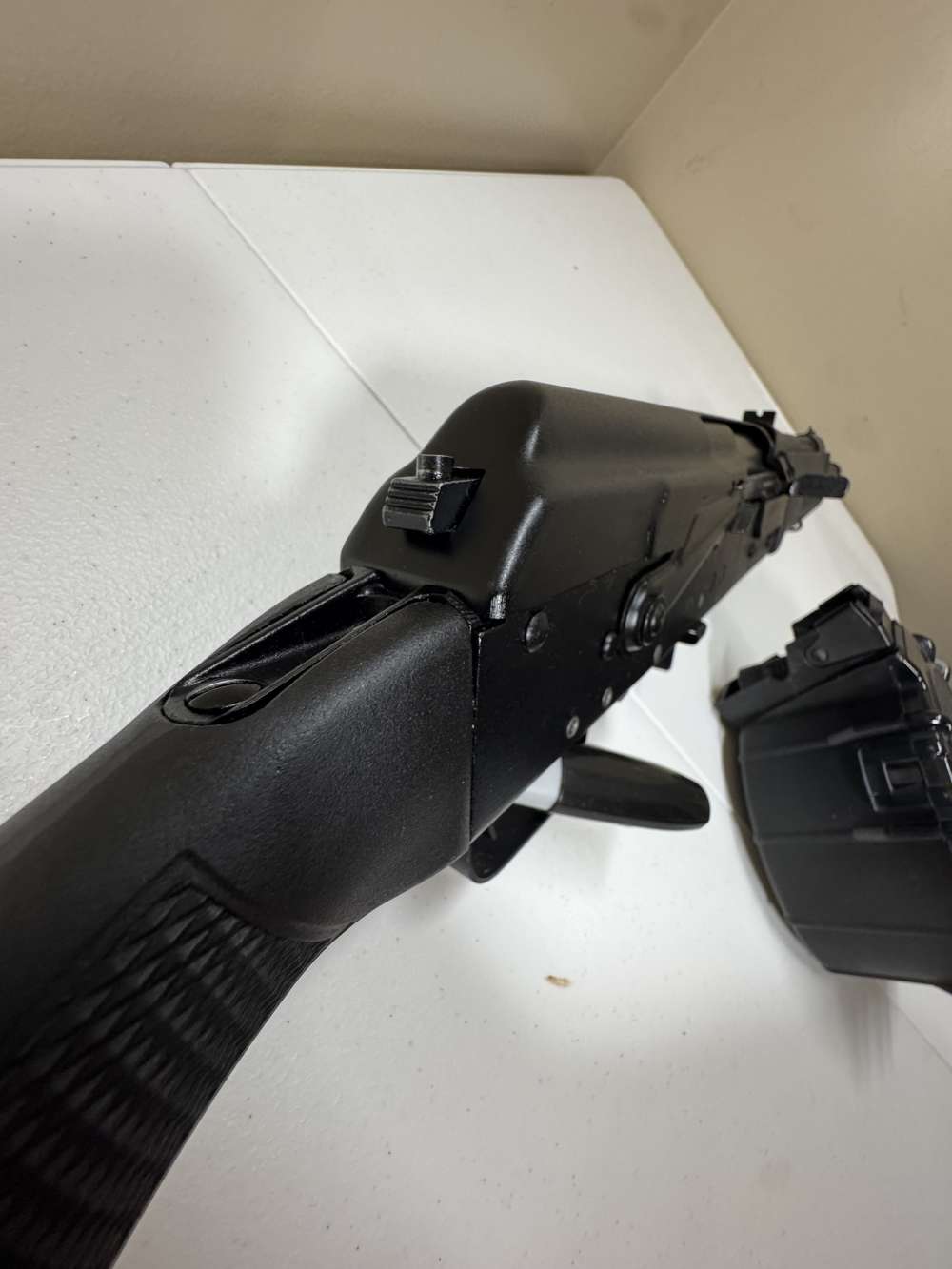 IZHMASH SAIGA-12, semi auto shotgun, Ak style shotgun w/drum-img-19