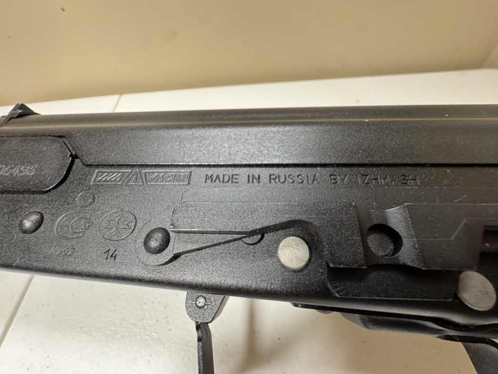 IZHMASH SAIGA-12, semi auto shotgun, Ak style shotgun w/drum-img-3