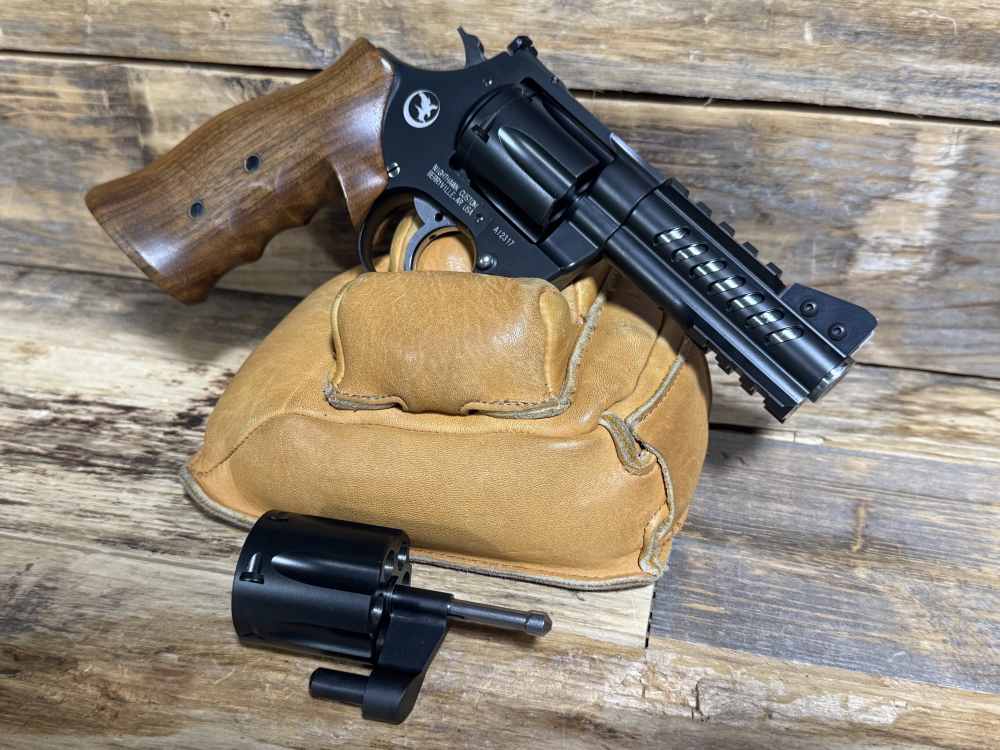 Nighthawk Custom Korth Ranger 4" .357 Mag / 9mm Dual-Cylinder Revolver -img-0