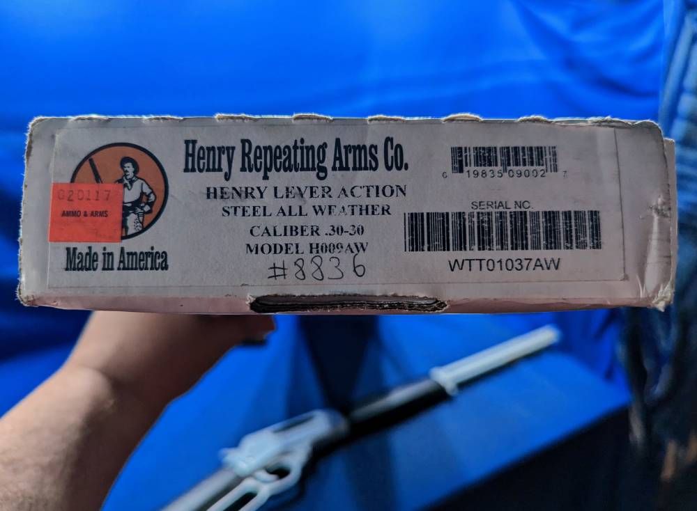 Henry All-Weather H009AW .30-30 20" LNIB Box & Tags-img-30