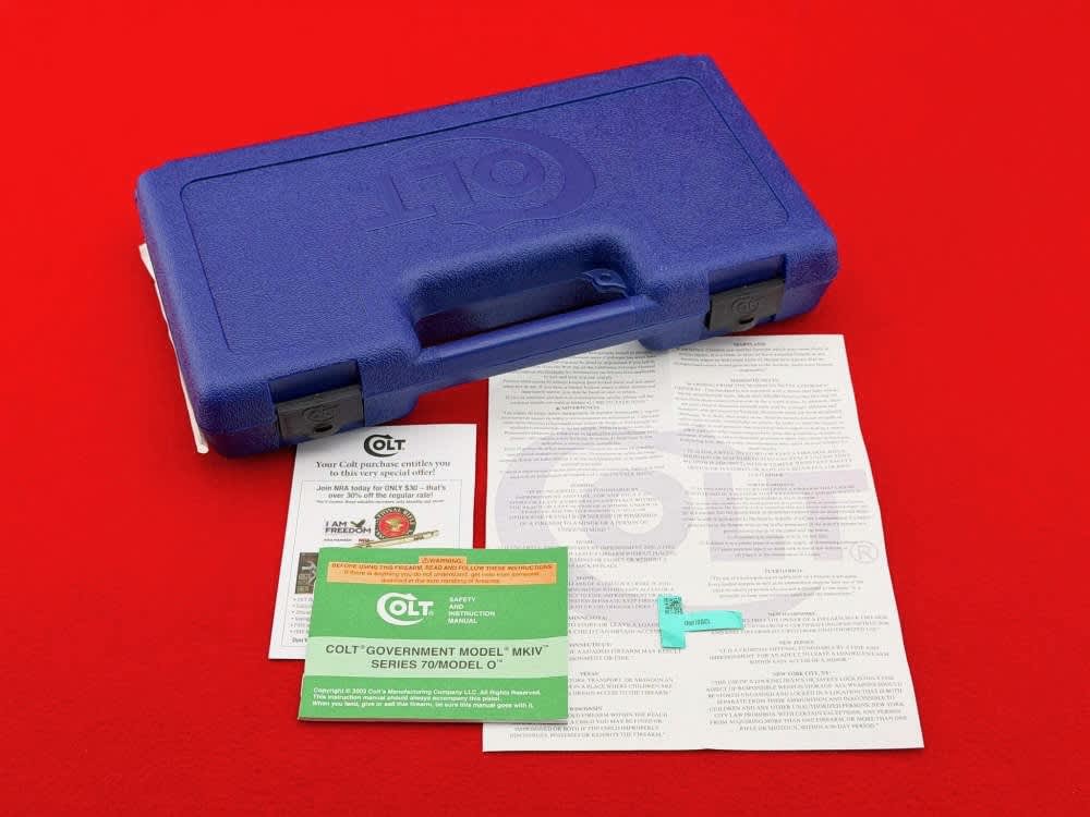 *MINT* Colt Gold Cup Lite Trophy 1911 .45 ACP Polished Stainless 5" w/ Case-img-25