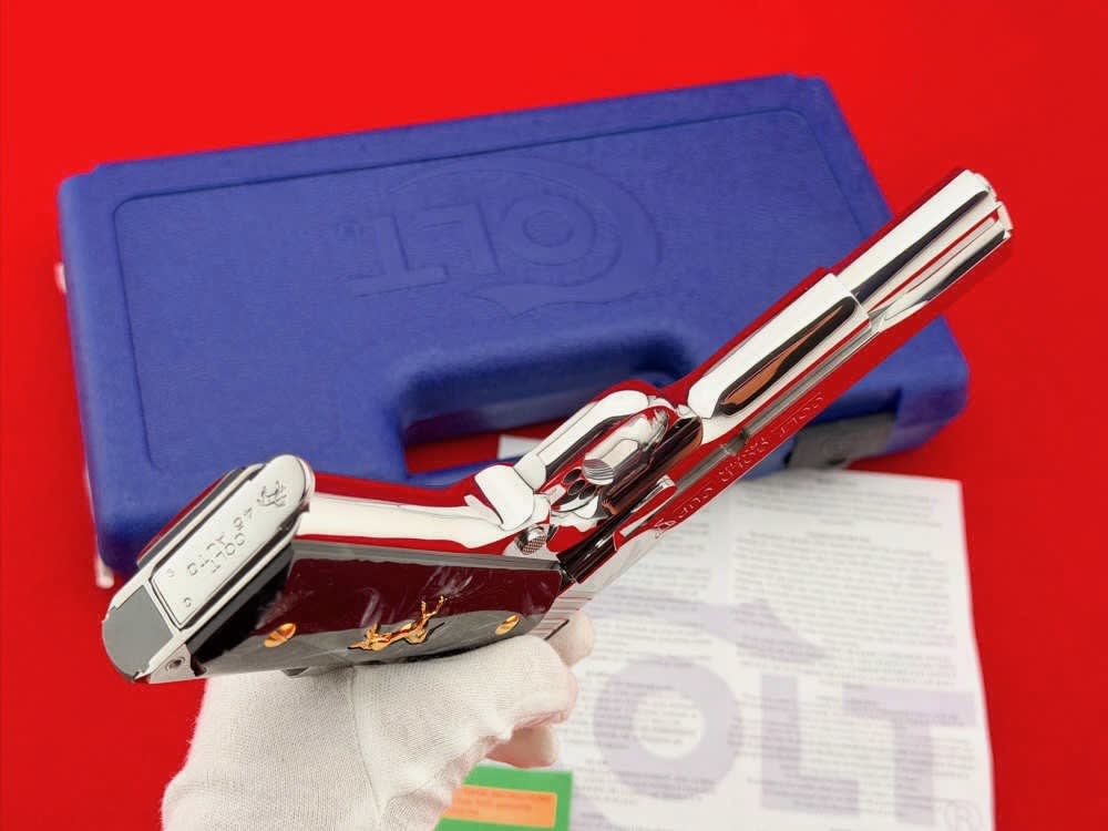 *MINT* Colt Gold Cup Lite Trophy 1911 .45 ACP Polished Stainless 5" w/ Case-img-16