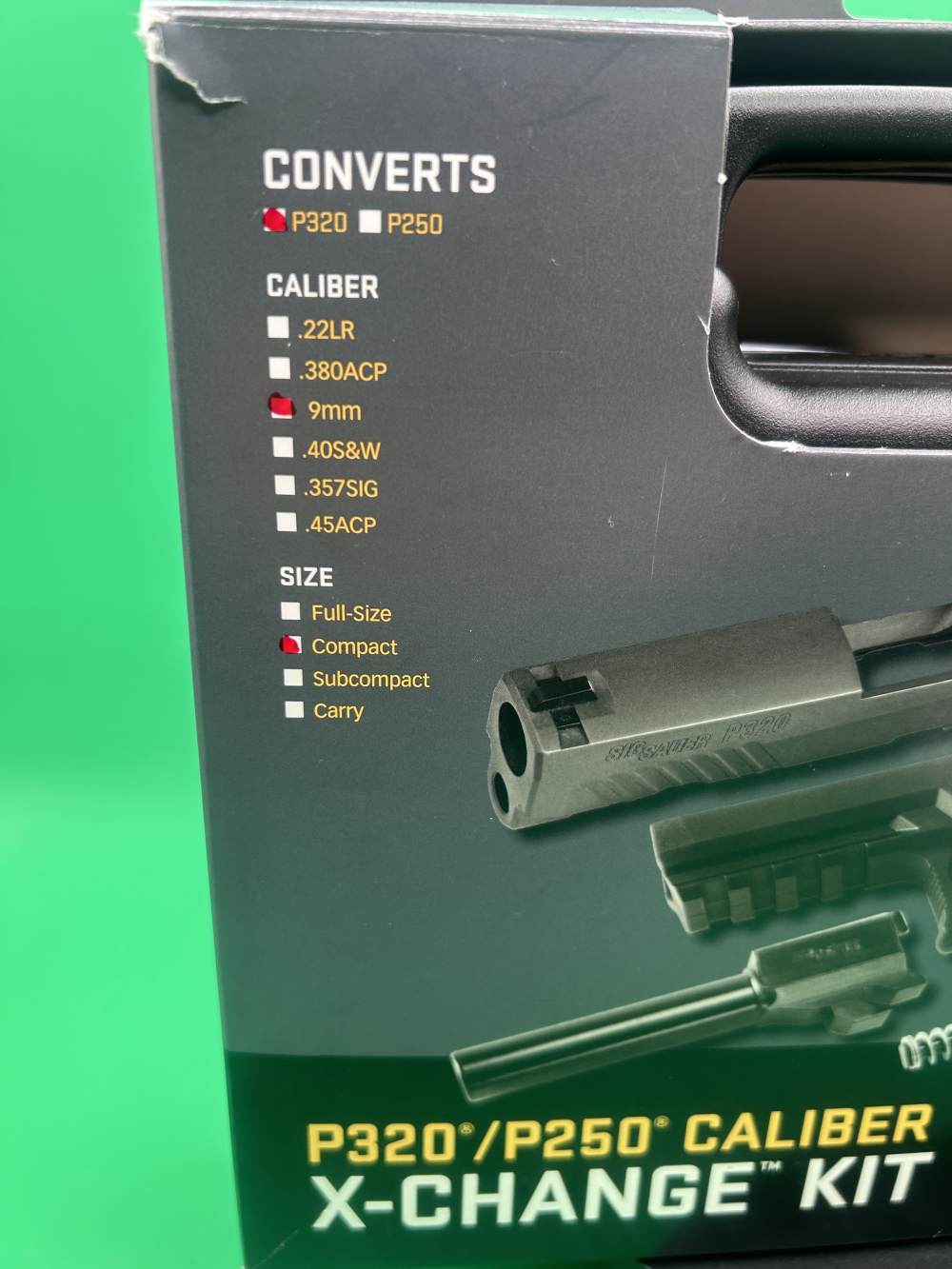 Sig Sauer P320/P250 Caliber X-Change Kit USED-img-1