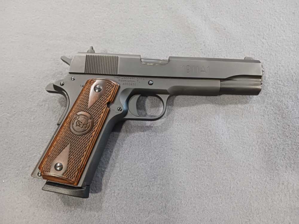 IVER JOHNSON 1911-A1 45 ACP 5" SEMI AUTO PISTOL USED-img-2