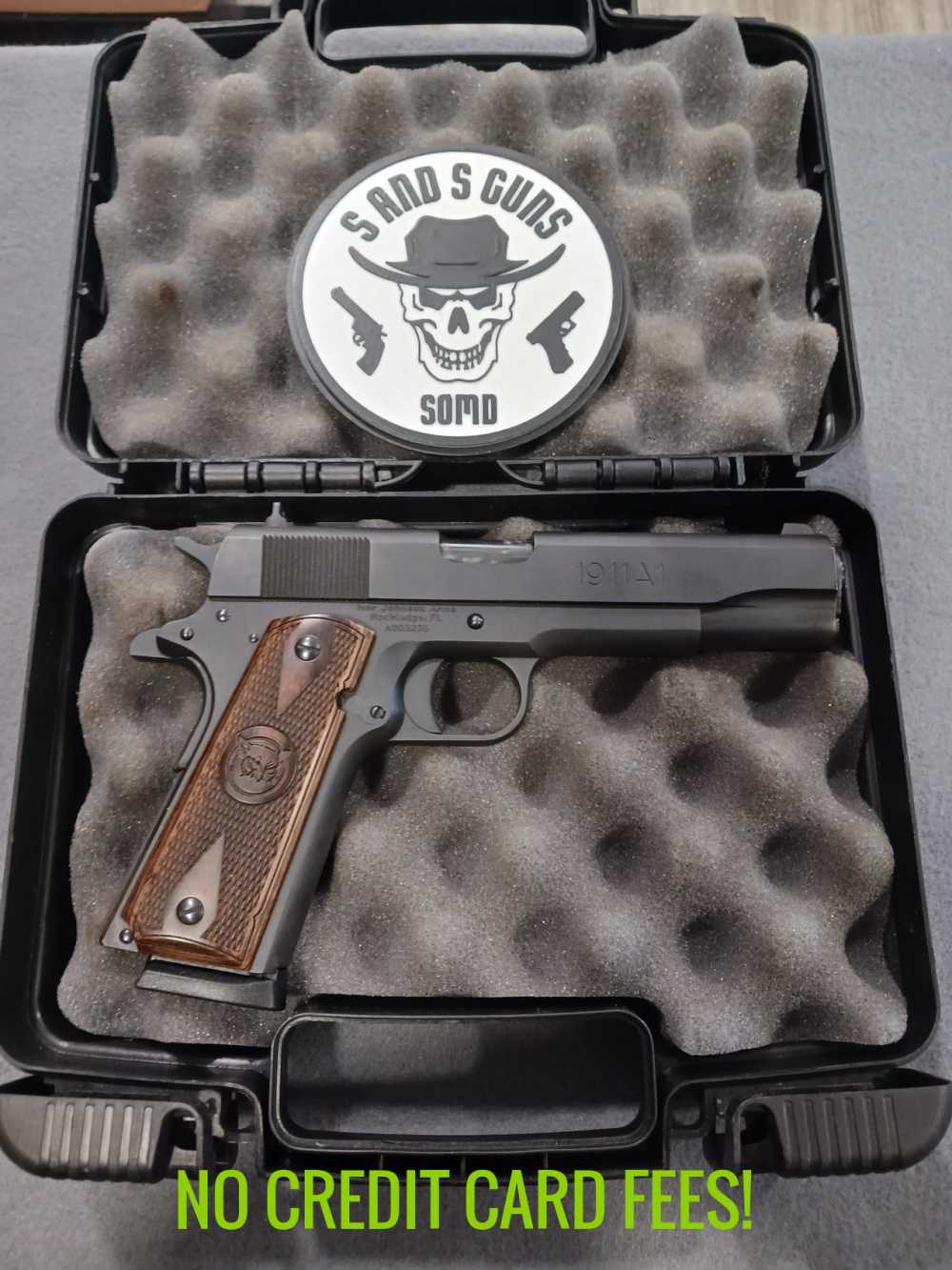 IVER JOHNSON 1911-A1 45 ACP 5" SEMI AUTO PISTOL USED-img-0