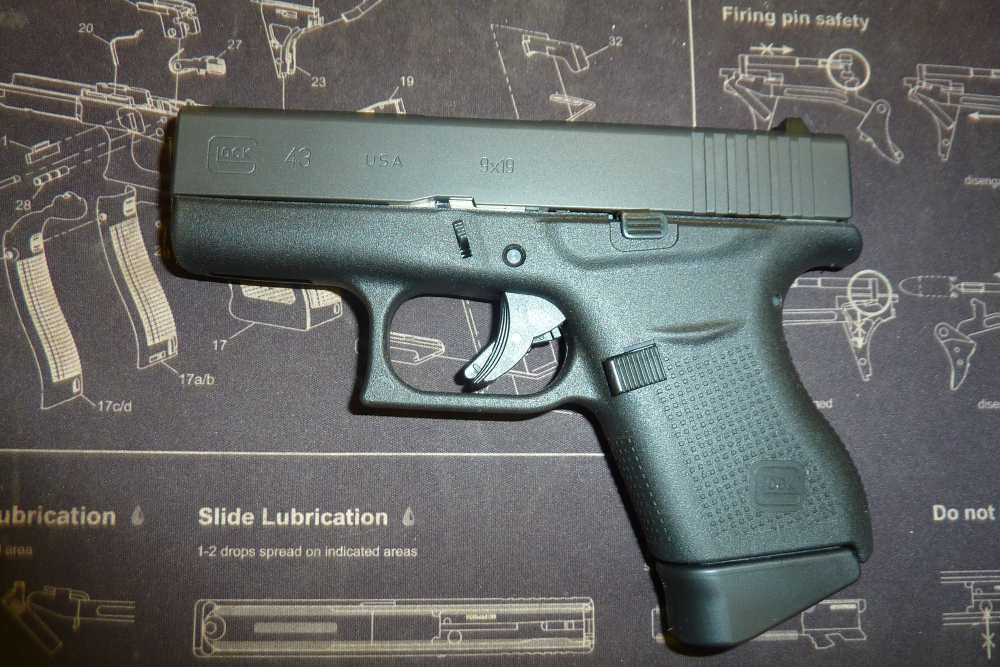 Glock 43 9mm 3.39" bbl Semi-Auto Pistol-img-6