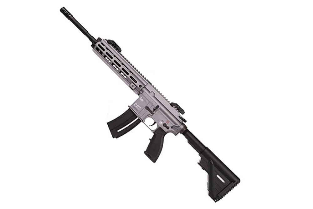 H&K HK416 .22LR 16" BARREL HK 416 Tungsten Grey 22LR HK81000596 Gray-img-0
