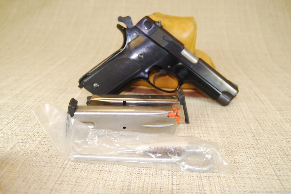 S&W 59 Blue w/wood grips-img-0