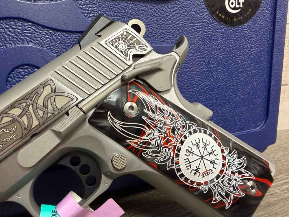 COLT DELTA ELITE FENRIR TALO ENGRAVED 10MM STAINLESS O2020XE-FEN NEW RARE-img-3
